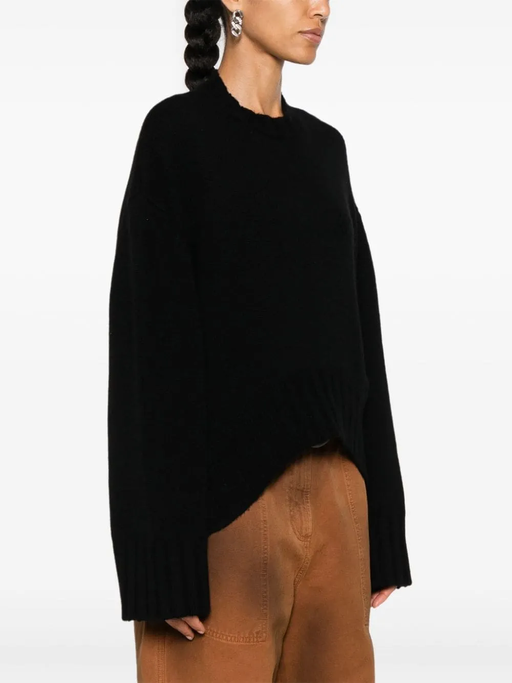 Wool Blend Crewneck Sweater sold by Wanan Luxury product image thumbnail 2