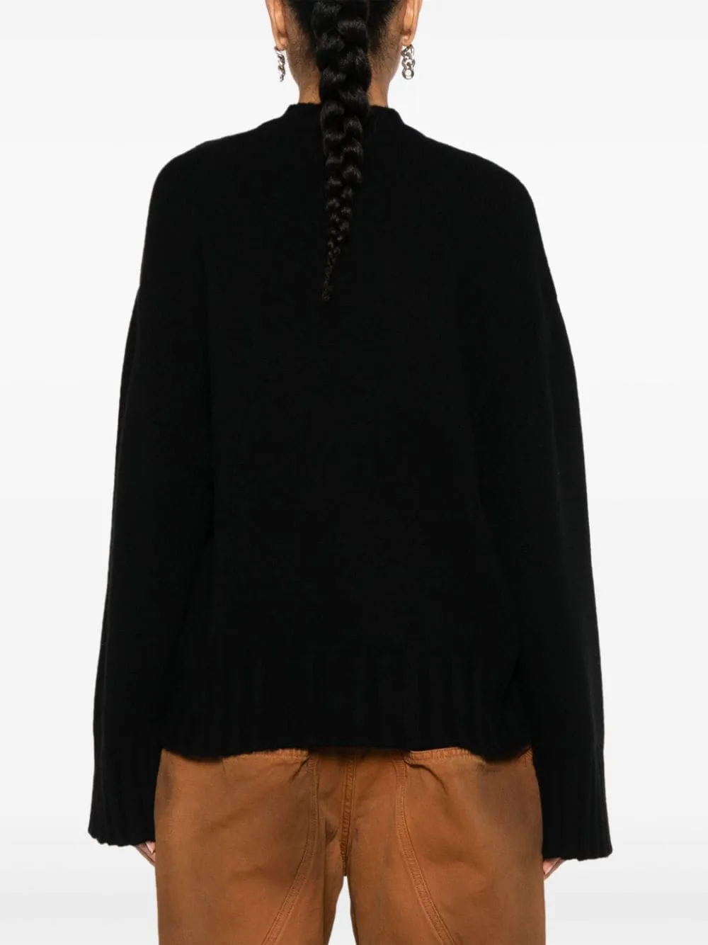Wool Blend Crewneck Sweater sold by Wanan Luxury product image thumbnail 3