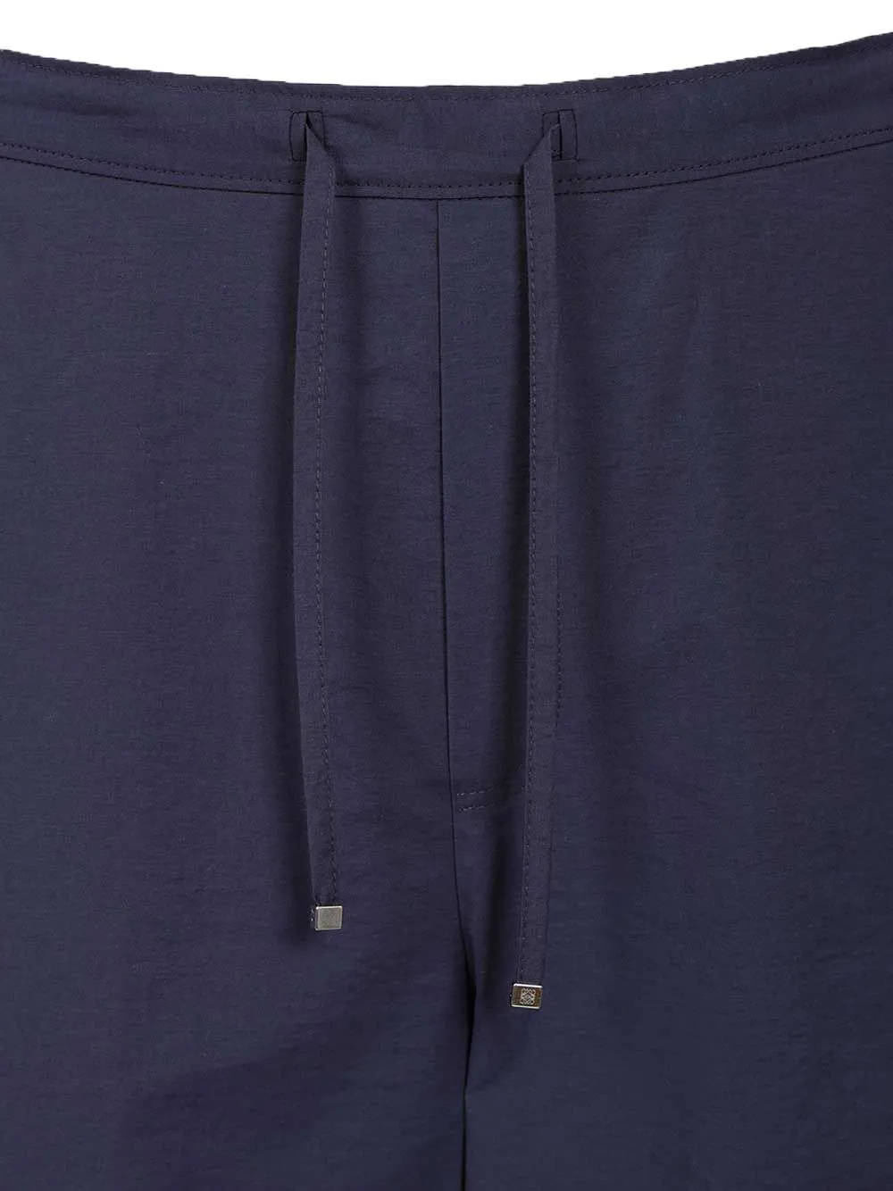 Drawstring In Cotton Blend Trousers Blue sold by Wanan Luxury product image thumbnail 4