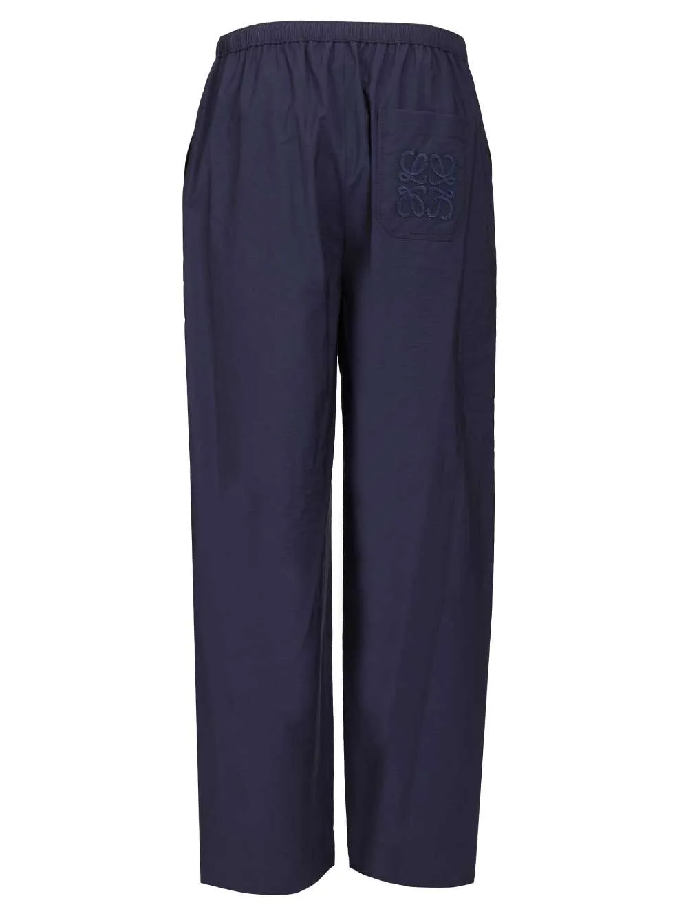 Drawstring In Cotton Blend Trousers Blue sold by Wanan Luxury product image thumbnail 2