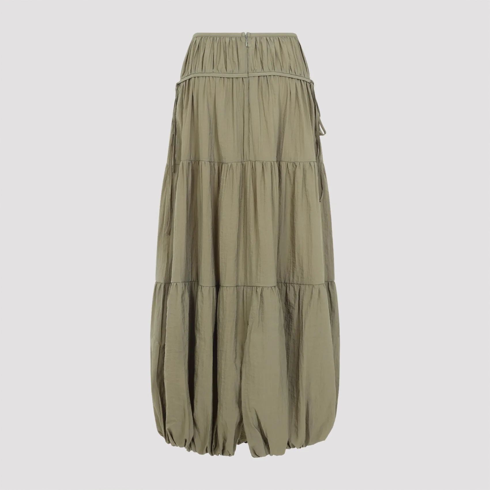 Midi Skirts Green sold by Wanan Luxury product image thumbnail 3