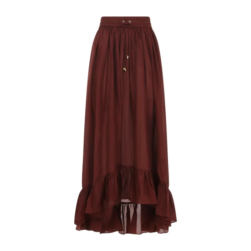 Long Skirts Red made by Zimmermann
