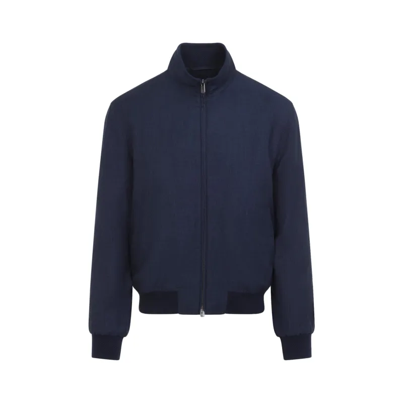 Bomber Jackets Blue made by Ralph Lauren Purple Label