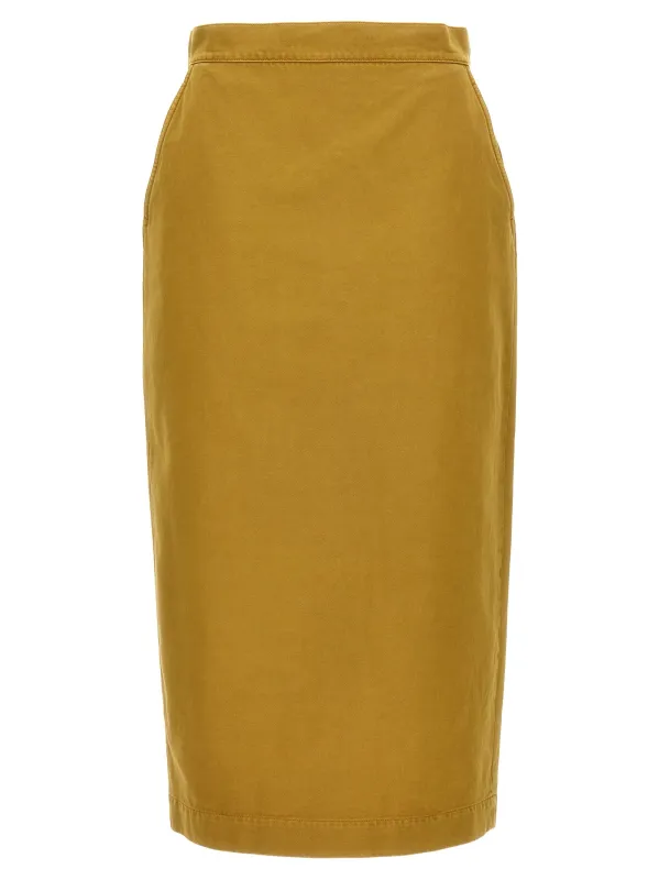 Denver Skirts Yellow made by MaxMara
