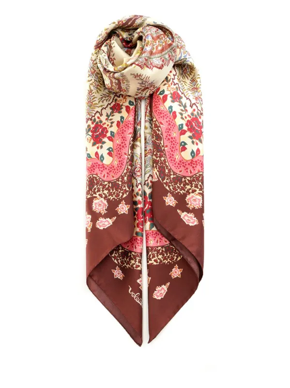 Printed Scarf Scarves And Foulards Multicolor made by Valentino Garavani
