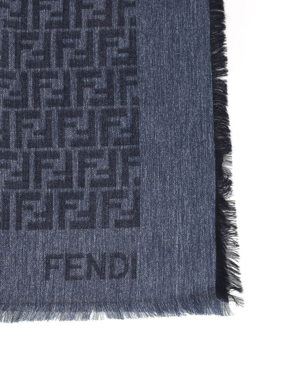 Ff Shawl Scarves And Foulards Blue sold by Wanan Luxury product image thumbnail 2
