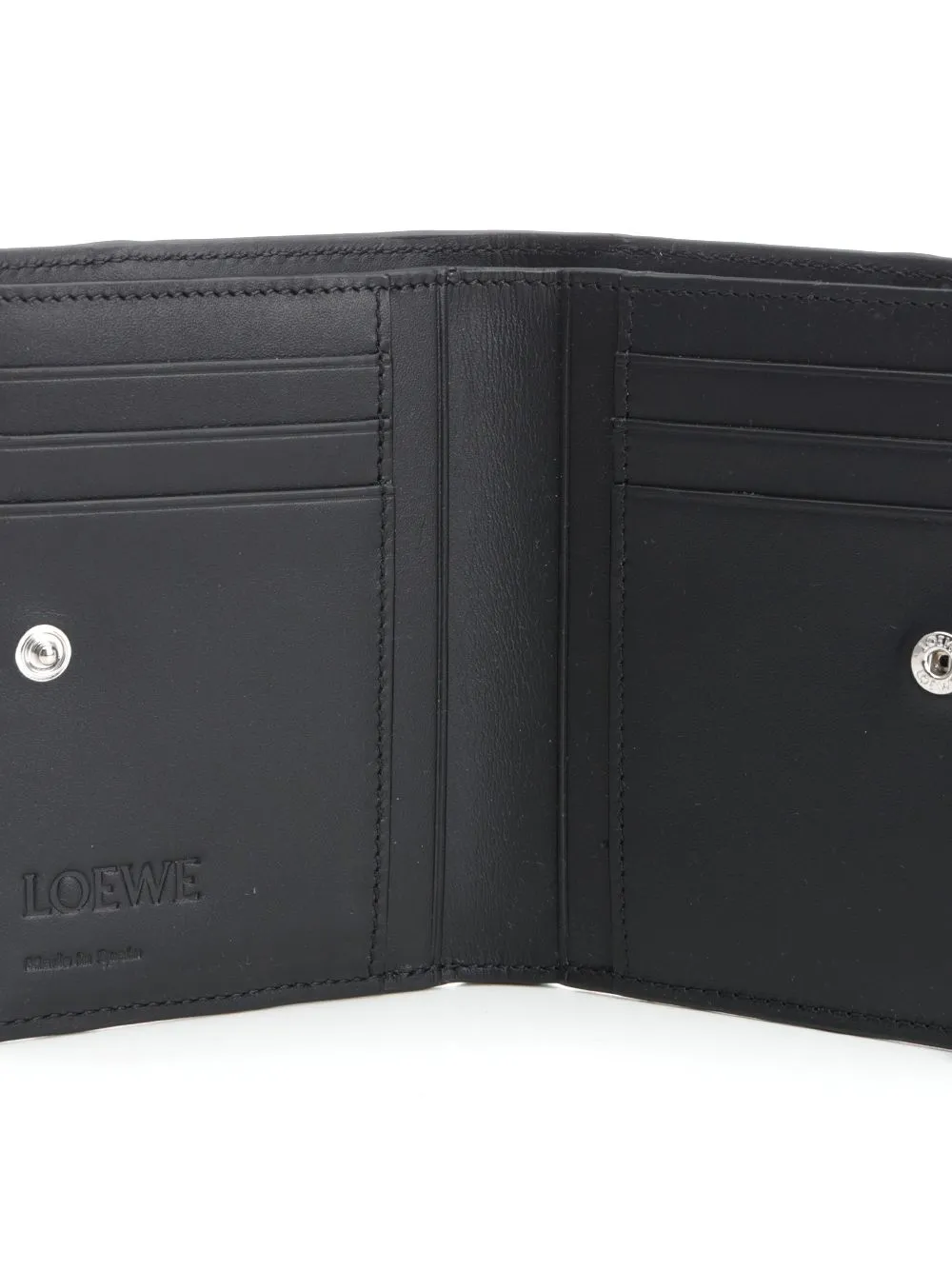 Compact “Puzzle” Wallet Wallets Black sold by Wanan Luxury product image thumbnail 4