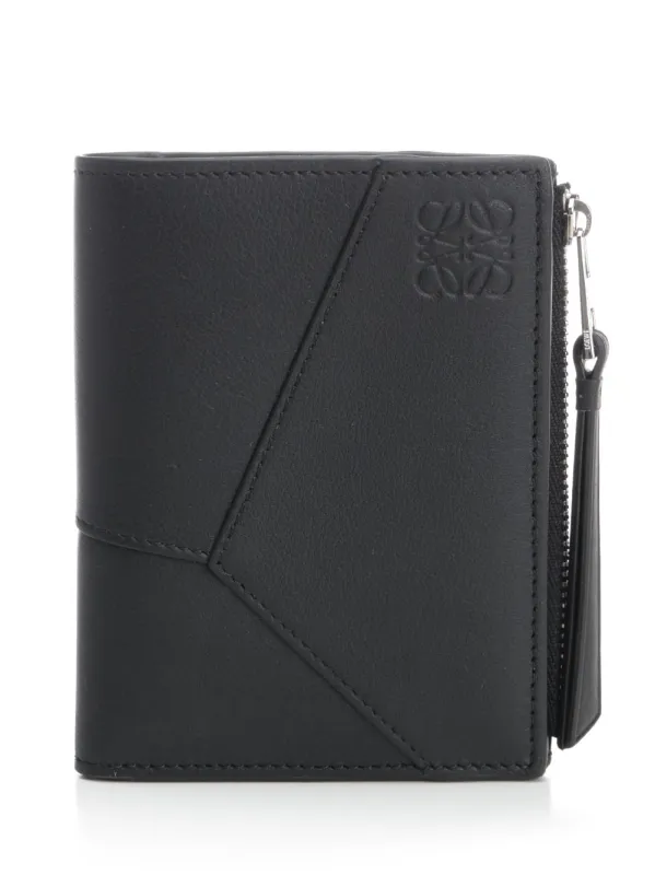 Compact “Puzzle” Wallet Wallets Black made by Loewe