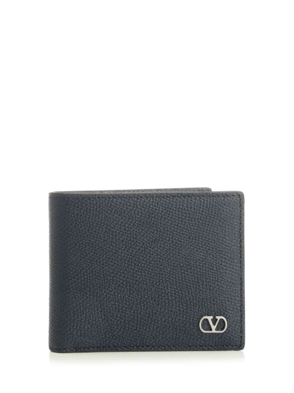 Bifold Wallet Wallets Blue made by Valentino Garavani