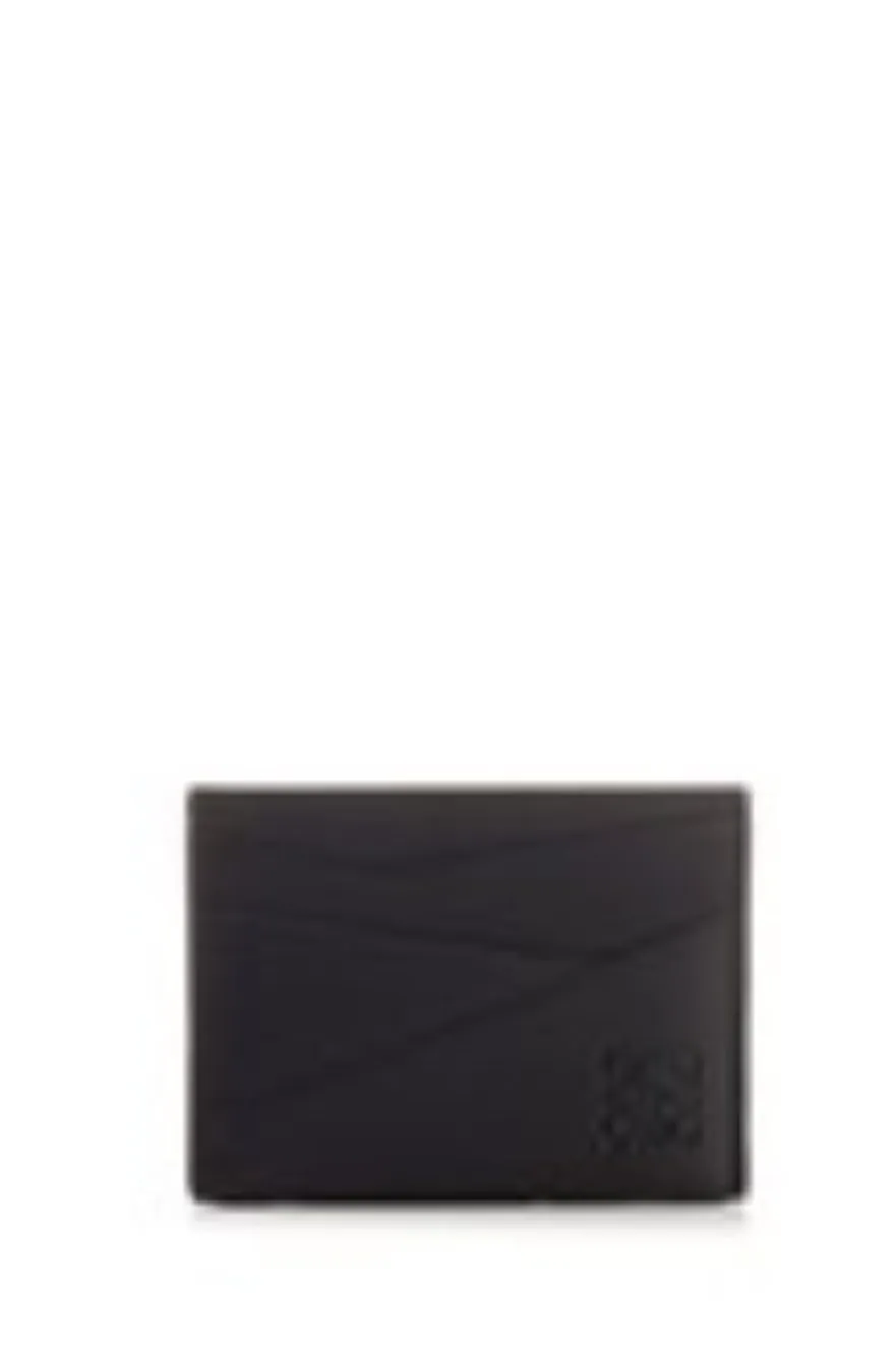 Puzzle Wallets Black sold by Wanan Luxury
