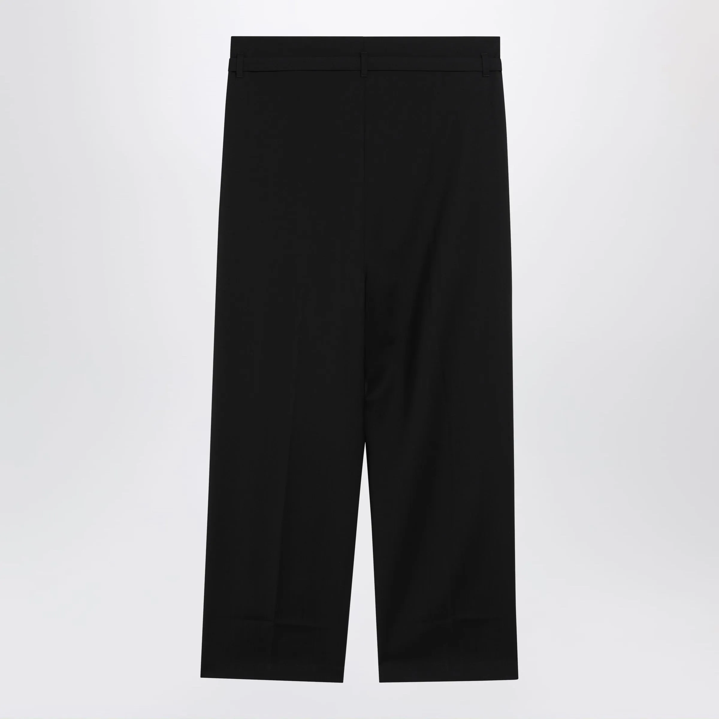 Black Wool Trousers sold by Wanan Luxury product image thumbnail 2