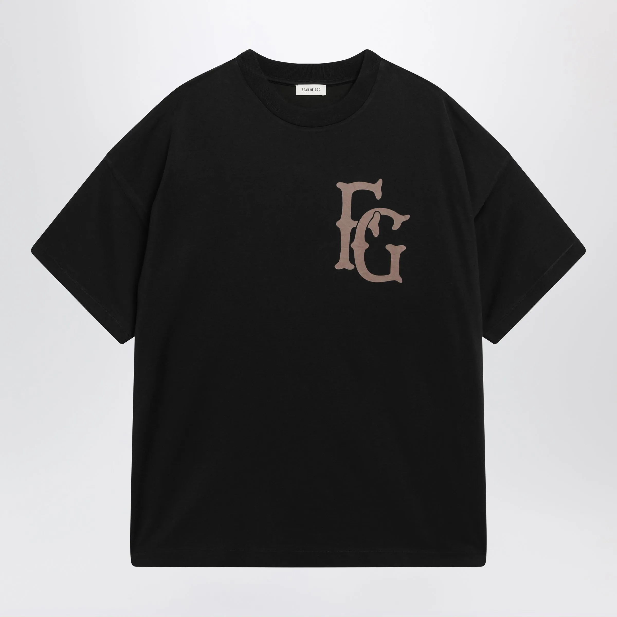 T-Shirt 43 In Cotton And Rayon Jersey In Black sold by Wanan Luxury