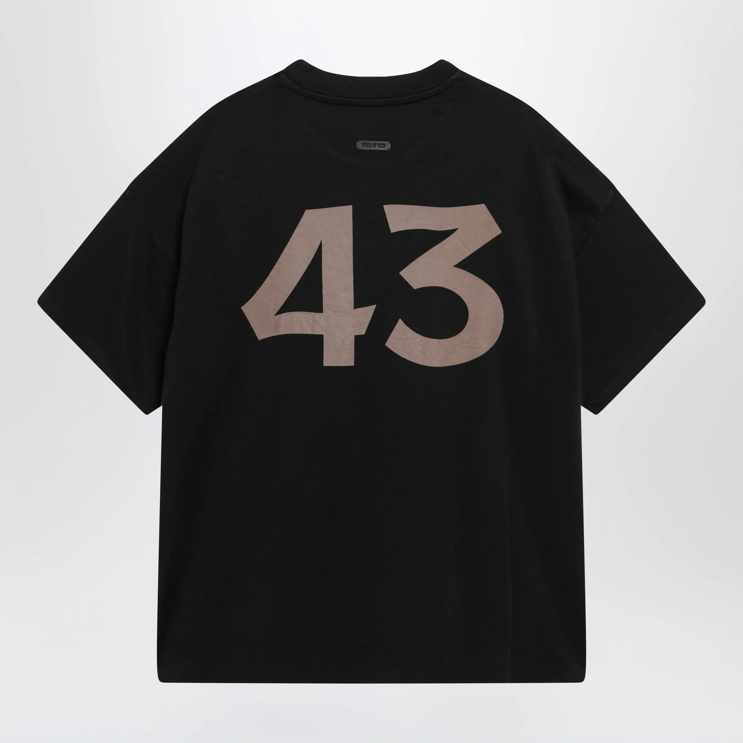 T-Shirt 43 In Cotton And Rayon Jersey In Black sold by Wanan Luxury product image thumbnail 2