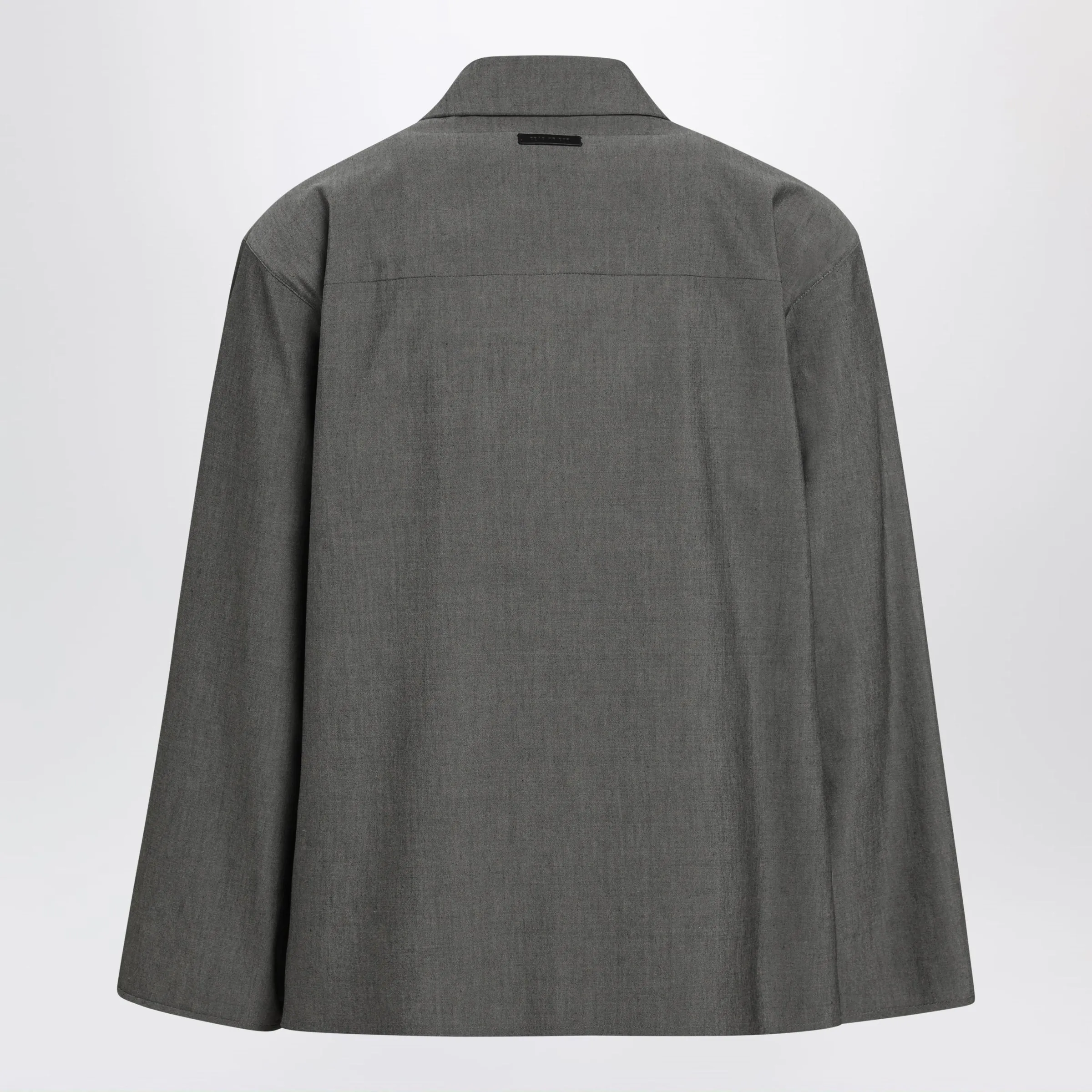 Double-Breasted Overshirt In Wool Blend sold by Wanan Luxury product image thumbnail 2