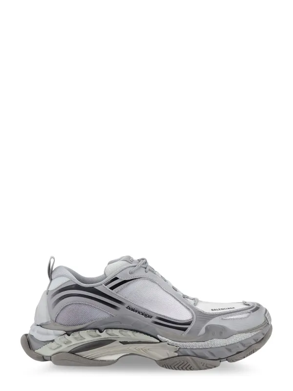 Triple S.2 Gradient Mesh And Nylon Insert Sneakers With Used Effect made by Balenciaga