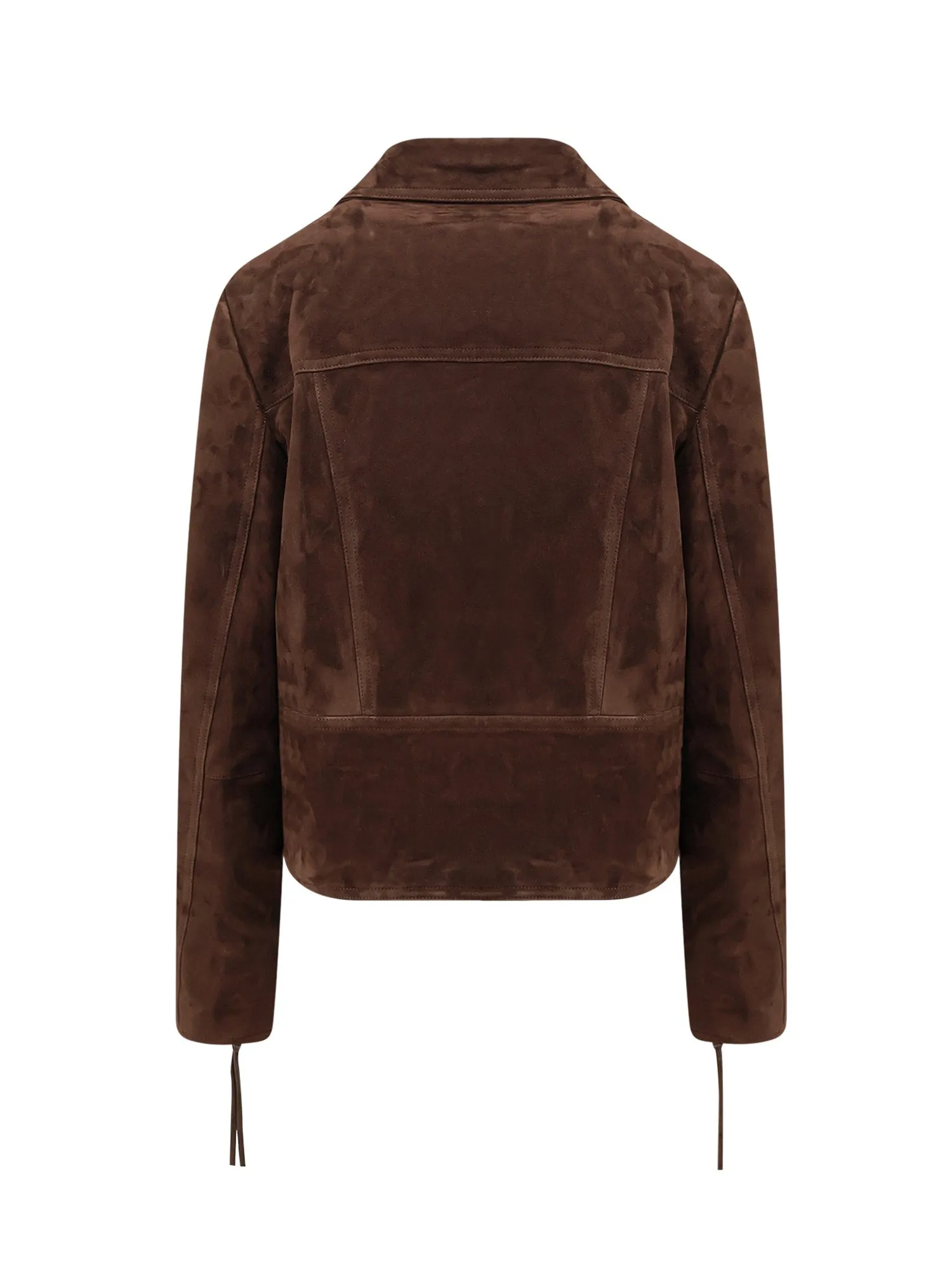 Suede Biker Jacket sold by Wanan Luxury product image thumbnail 2