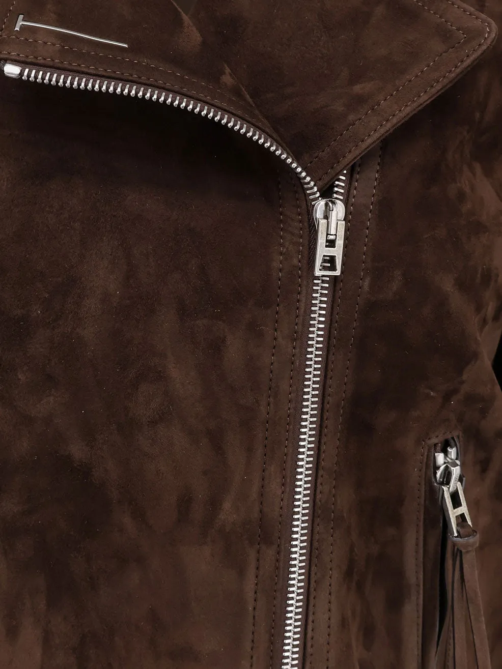 Suede Biker Jacket sold by Wanan Luxury product image thumbnail 3