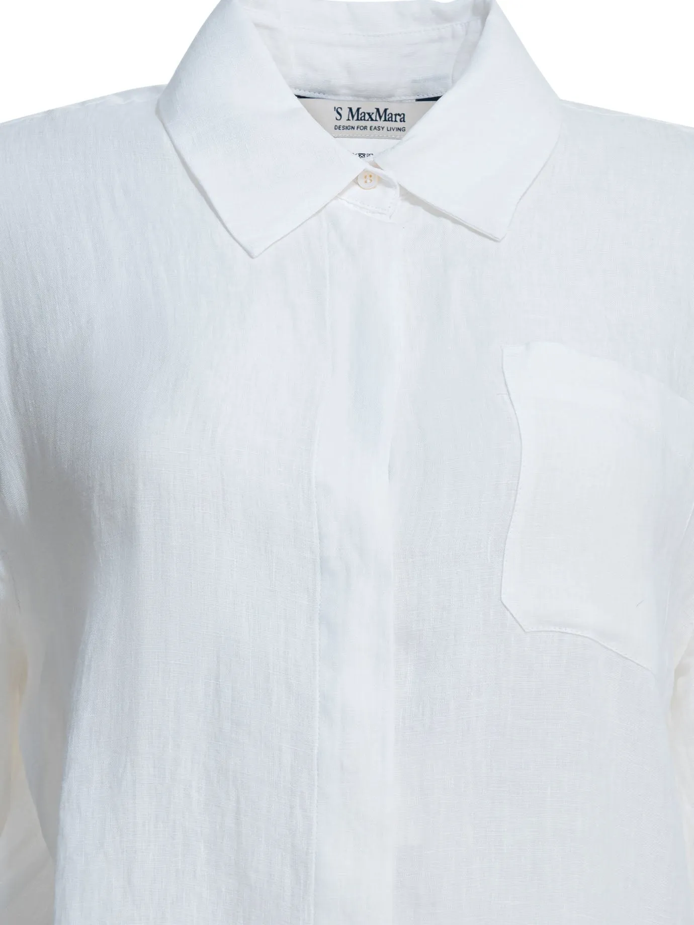 Casual Linen Shirt Shirts White sold by Wanan Luxury product image thumbnail 3