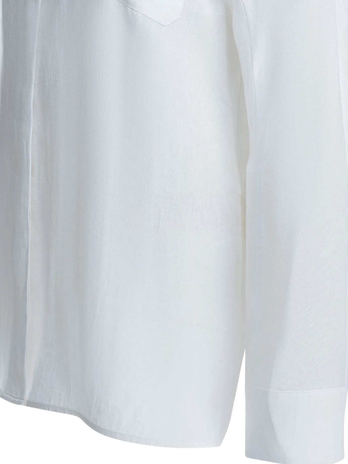 Casual Linen Shirt Shirts White sold by Wanan Luxury product image thumbnail 4