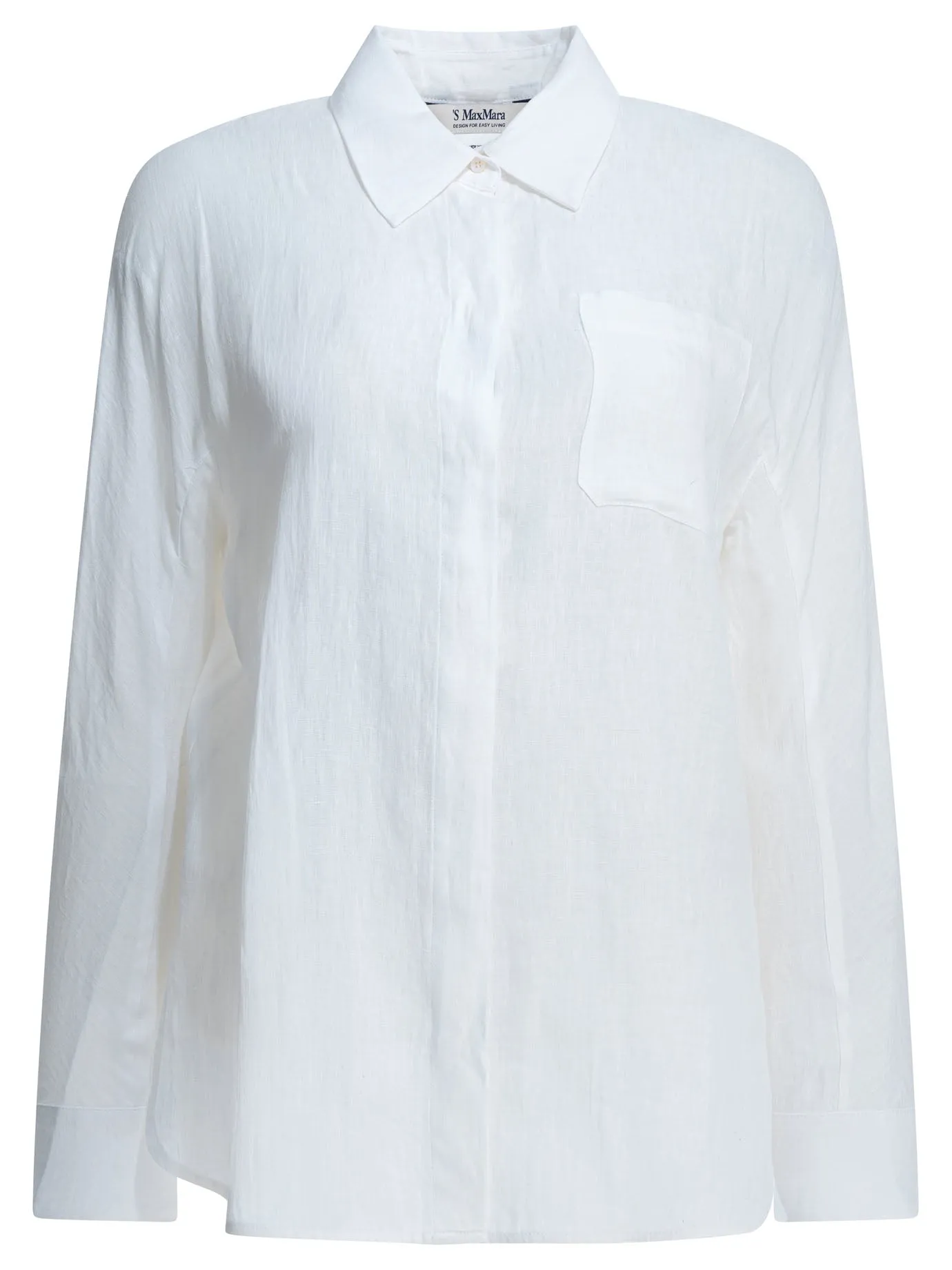 Casual Linen Shirt Shirts White sold by Wanan Luxury