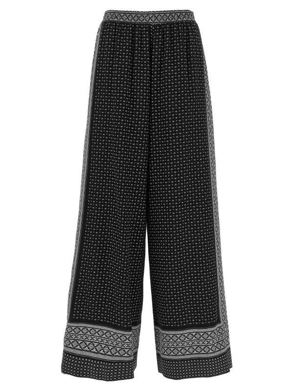 Bandana Print Pants Multicolor made by Ermanno Scervino
