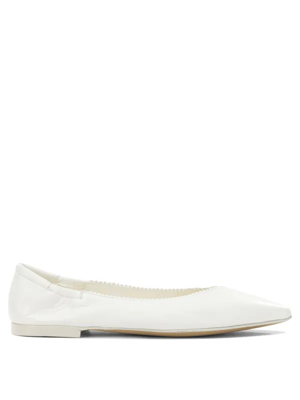 Ballerinas White made by Wanan Luxury