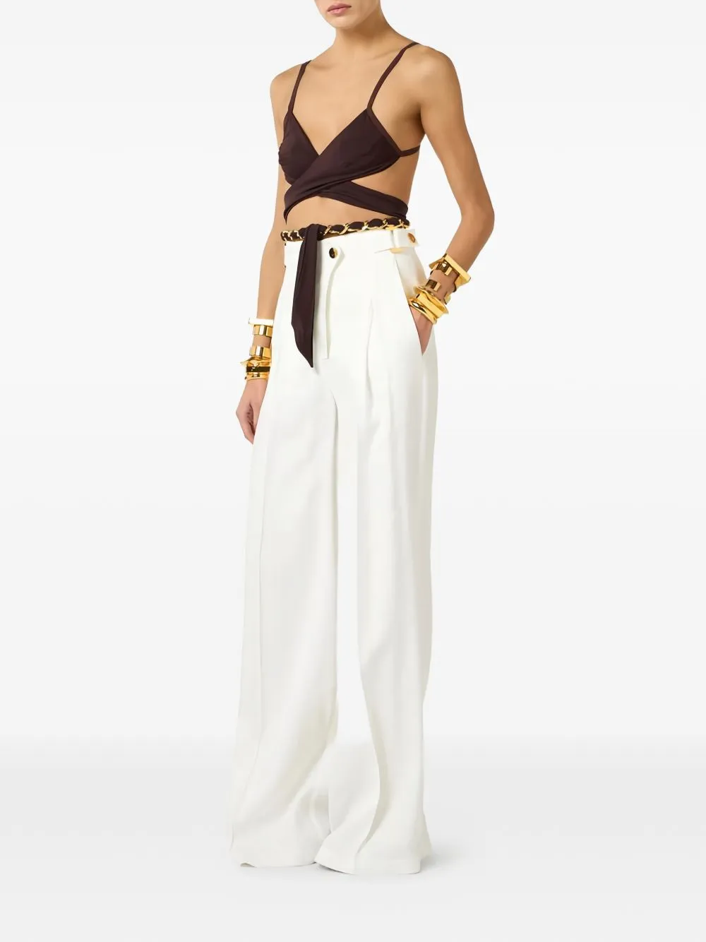 Trousers Chiari E Naturali sold by Wanan Luxury product image thumbnail 2