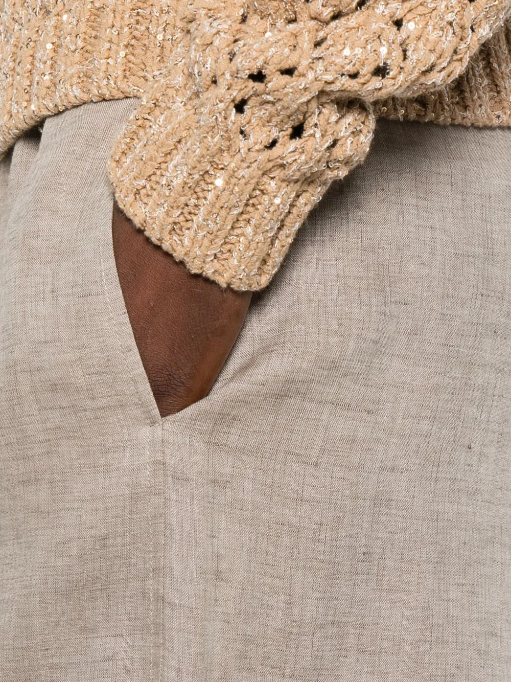 Trousers Marroni sold by Wanan Luxury product image thumbnail 5