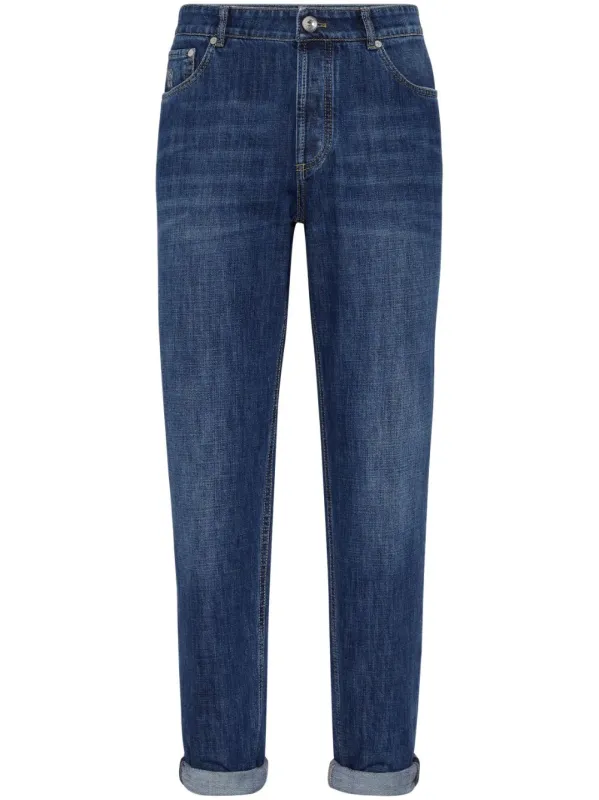 Denim Cotton Jeans made by Brunello Cucinelli