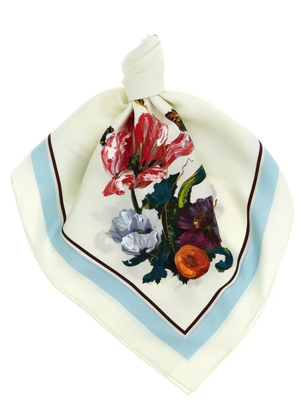 Four Stitches Scarves And Foulards White made by Maison Margiela