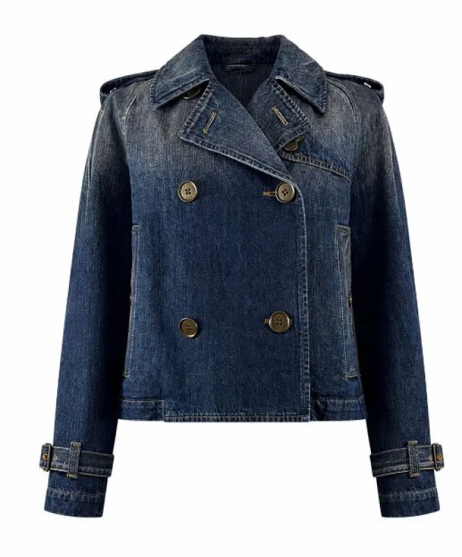 Jackets Mid Blue made by Burberry