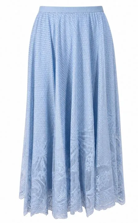 Skirts Azzurro Cielo sold by Wanan Luxury