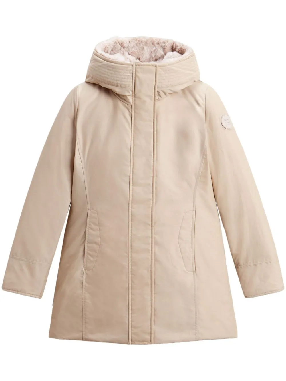 Boulder Faux Fur Parka sold by Wanan Luxury