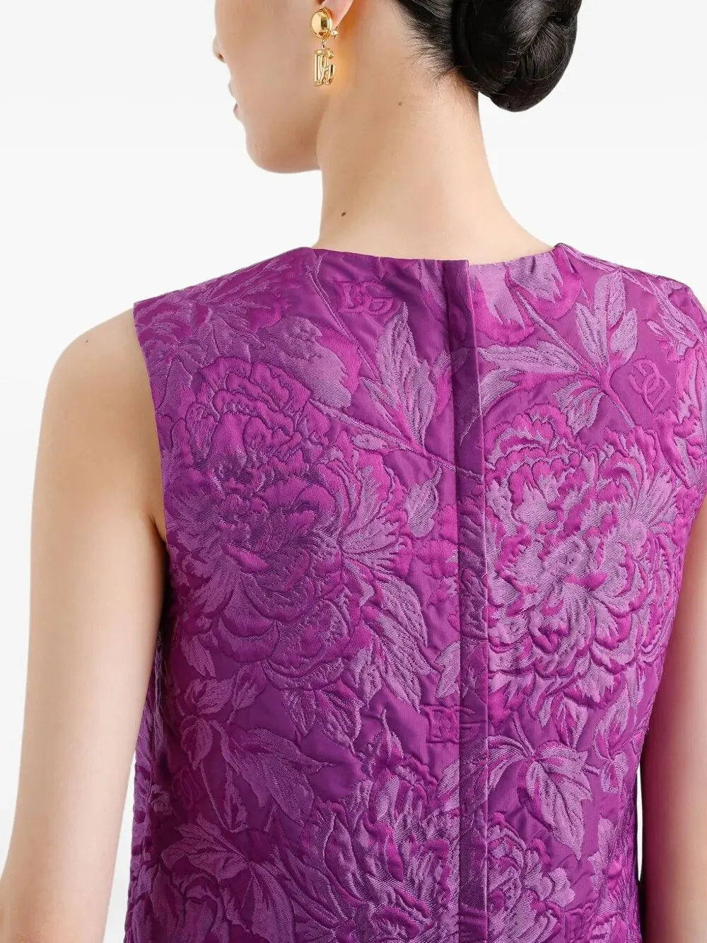 Brocade Mini Dress sold by Wanan Luxury product image thumbnail 4