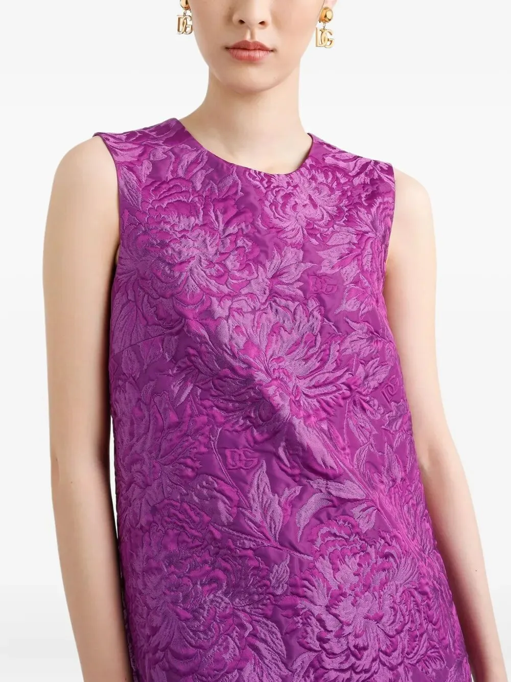 Brocade Mini Dress sold by Wanan Luxury product image thumbnail 5