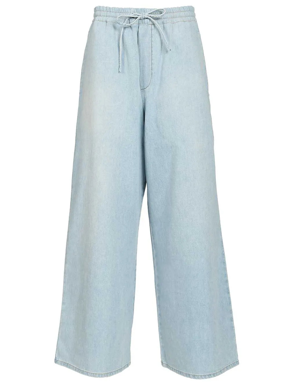 Drawstring Trousers Light Blue sold by Wanan Luxury