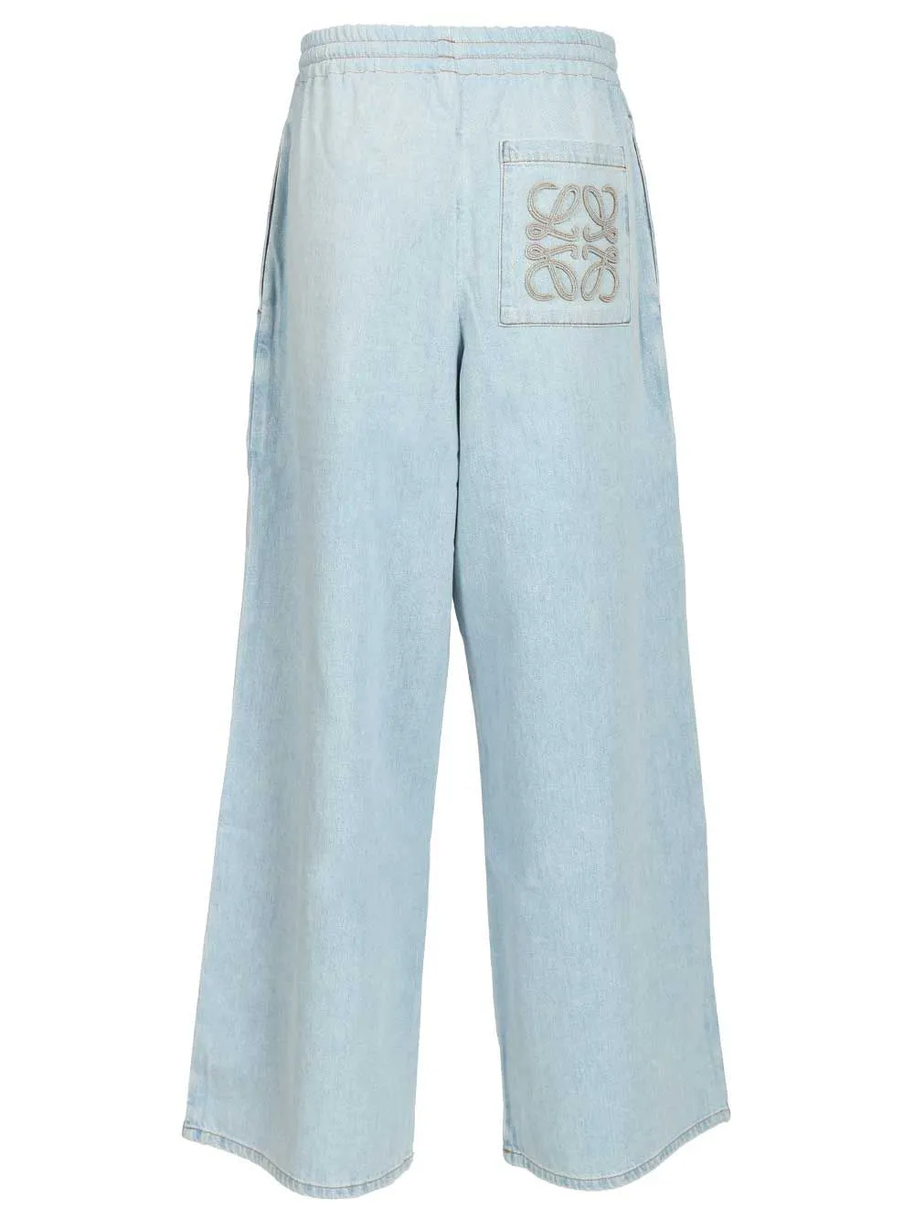 Drawstring Trousers Light Blue sold by Wanan Luxury product image thumbnail 2
