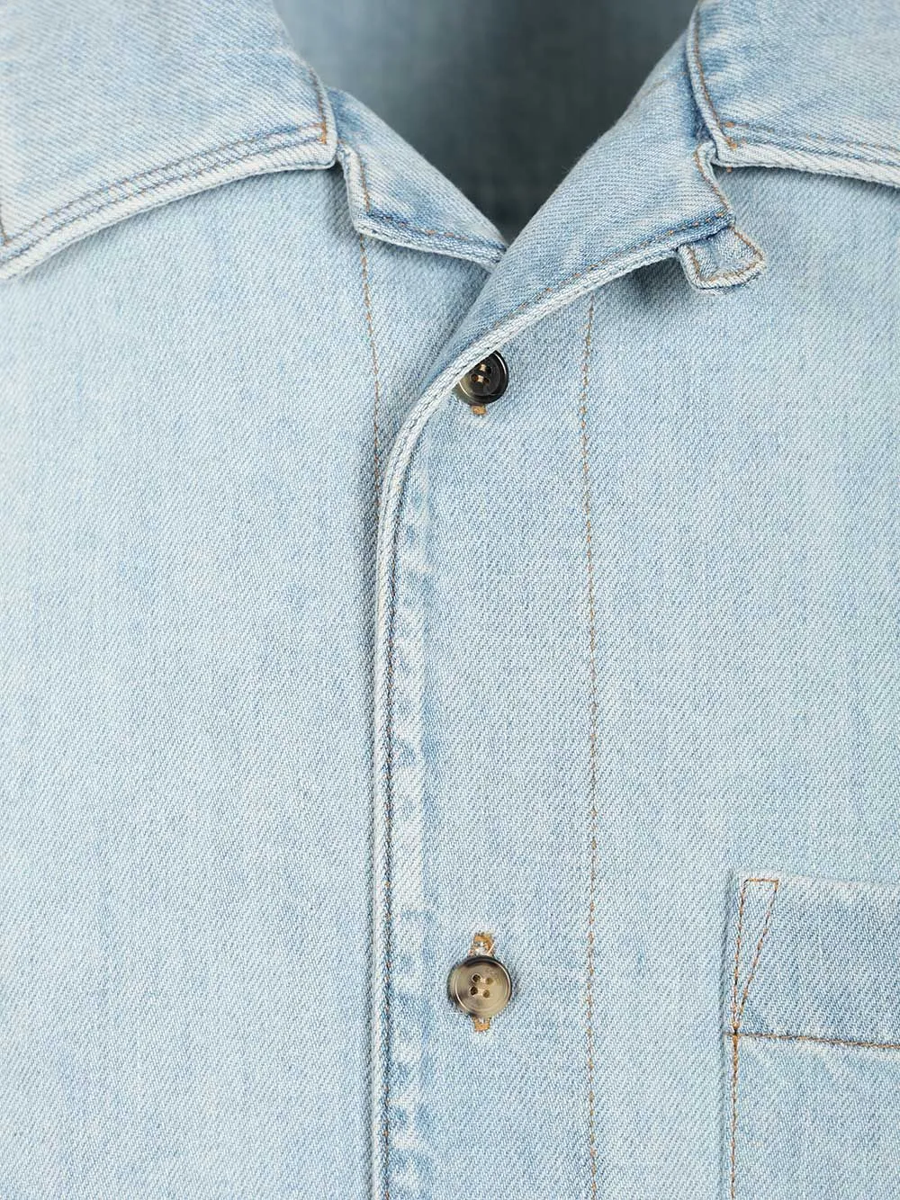 Short-Sleeved Shirt Shirts Light Blue sold by Wanan Luxury product image thumbnail 5