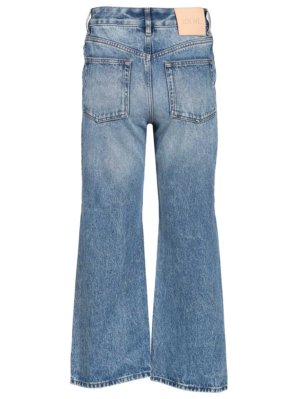 Slit Trousers Jeans Blue sold by Wanan Luxury product image thumbnail 2