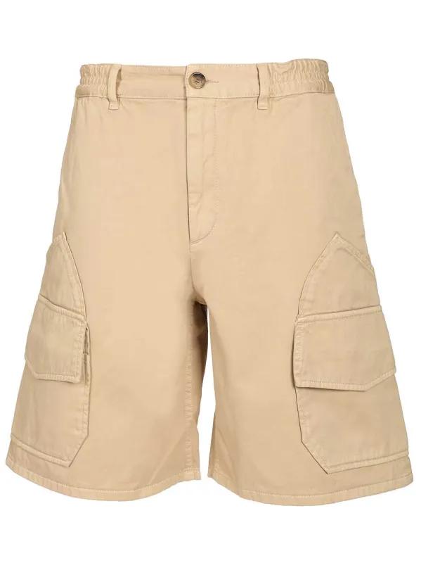 Cargo Shorts Trousers Beige made by Loewe