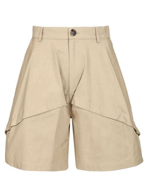 Shorts Trousers Beige made by Loewe
