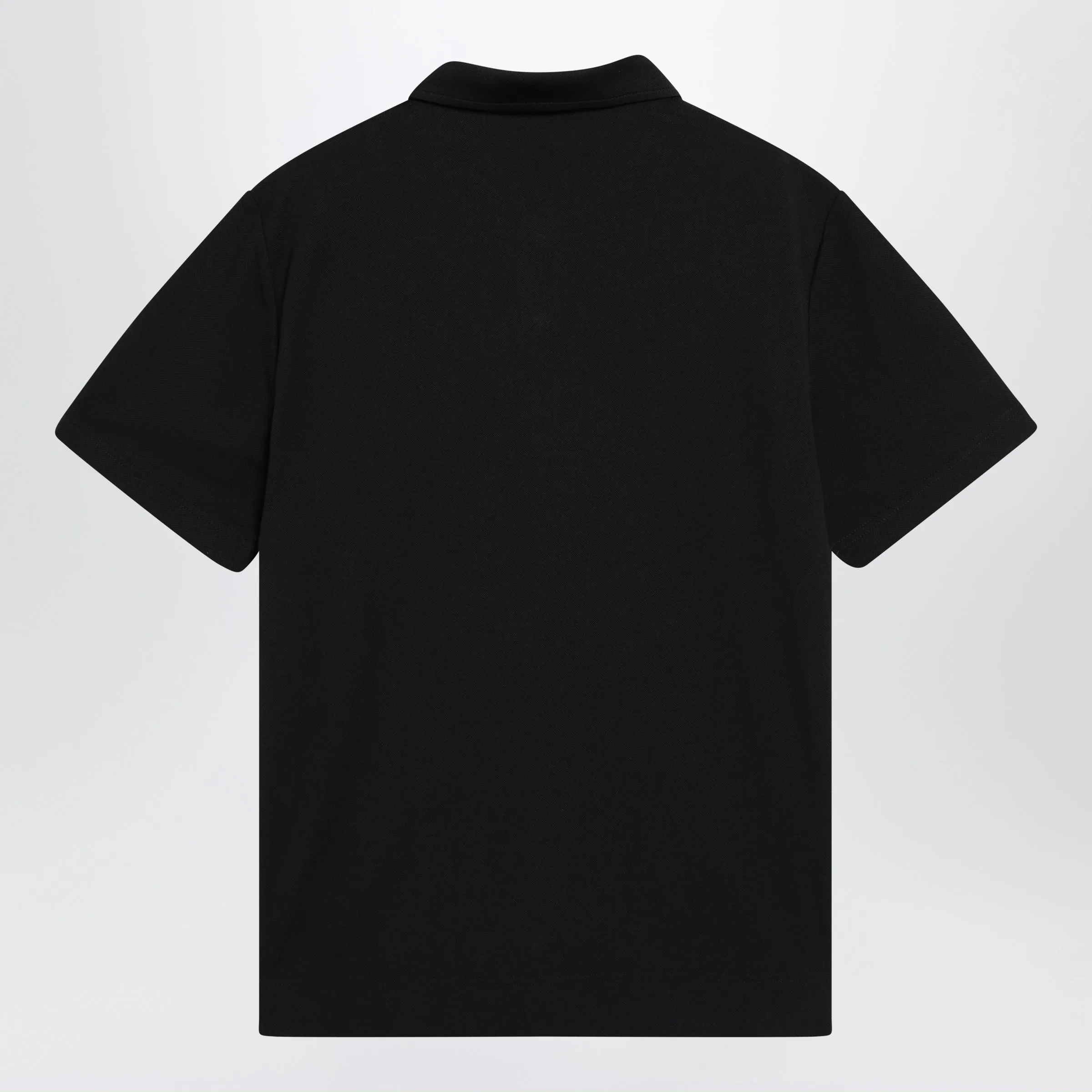 Black Polo Shirt With Logo Patch sold by Wanan Luxury product image thumbnail 2