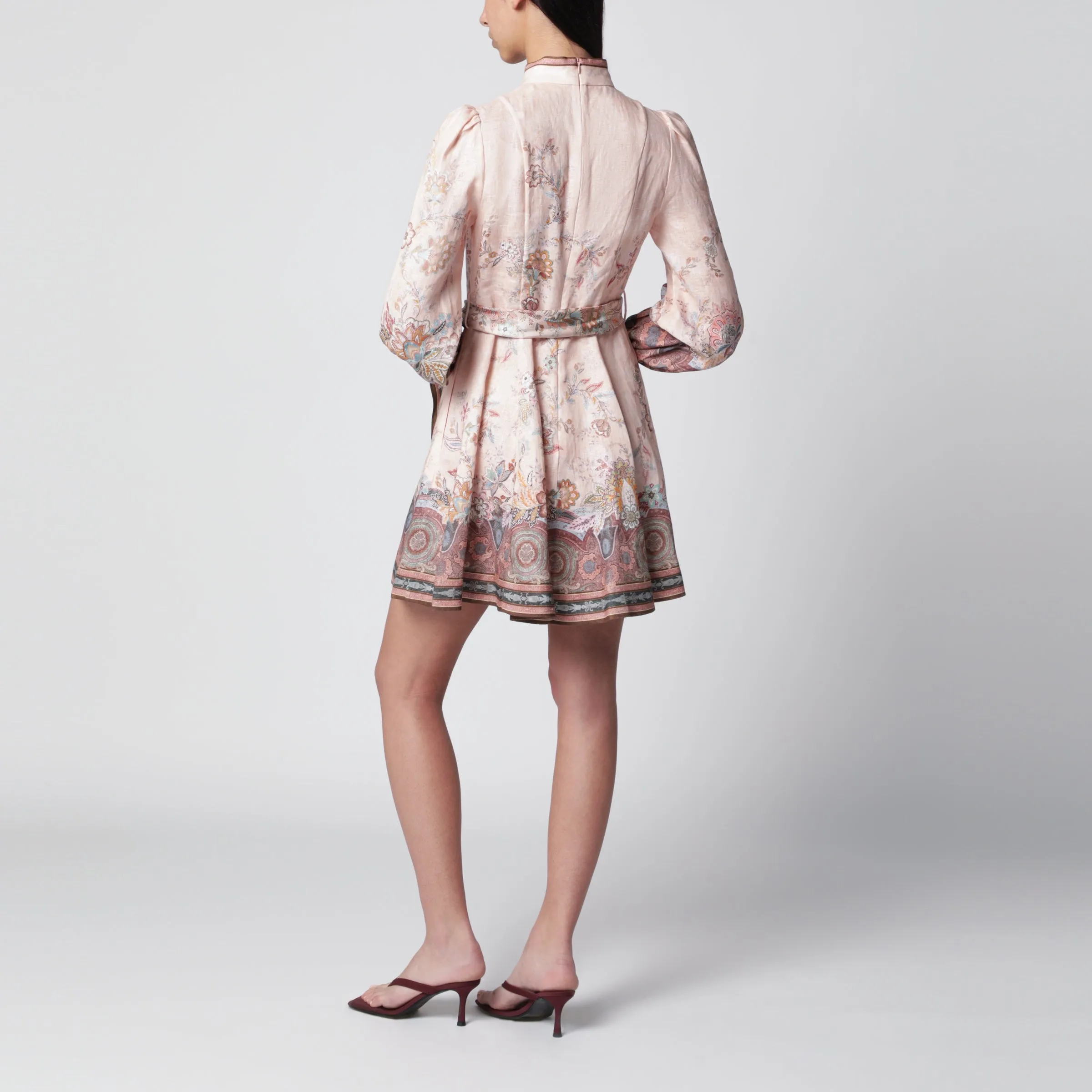Pink Paisley Alchemy Mini Dress sold by Wanan Luxury product image thumbnail 3