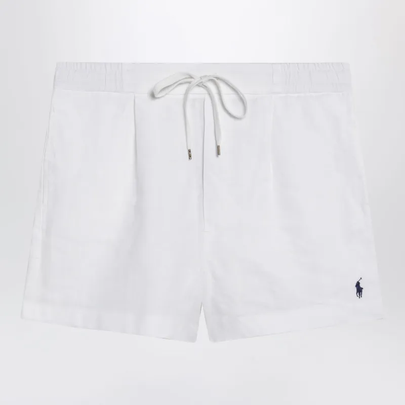 White Linen Shorts made by Polo by Ralph Lauren