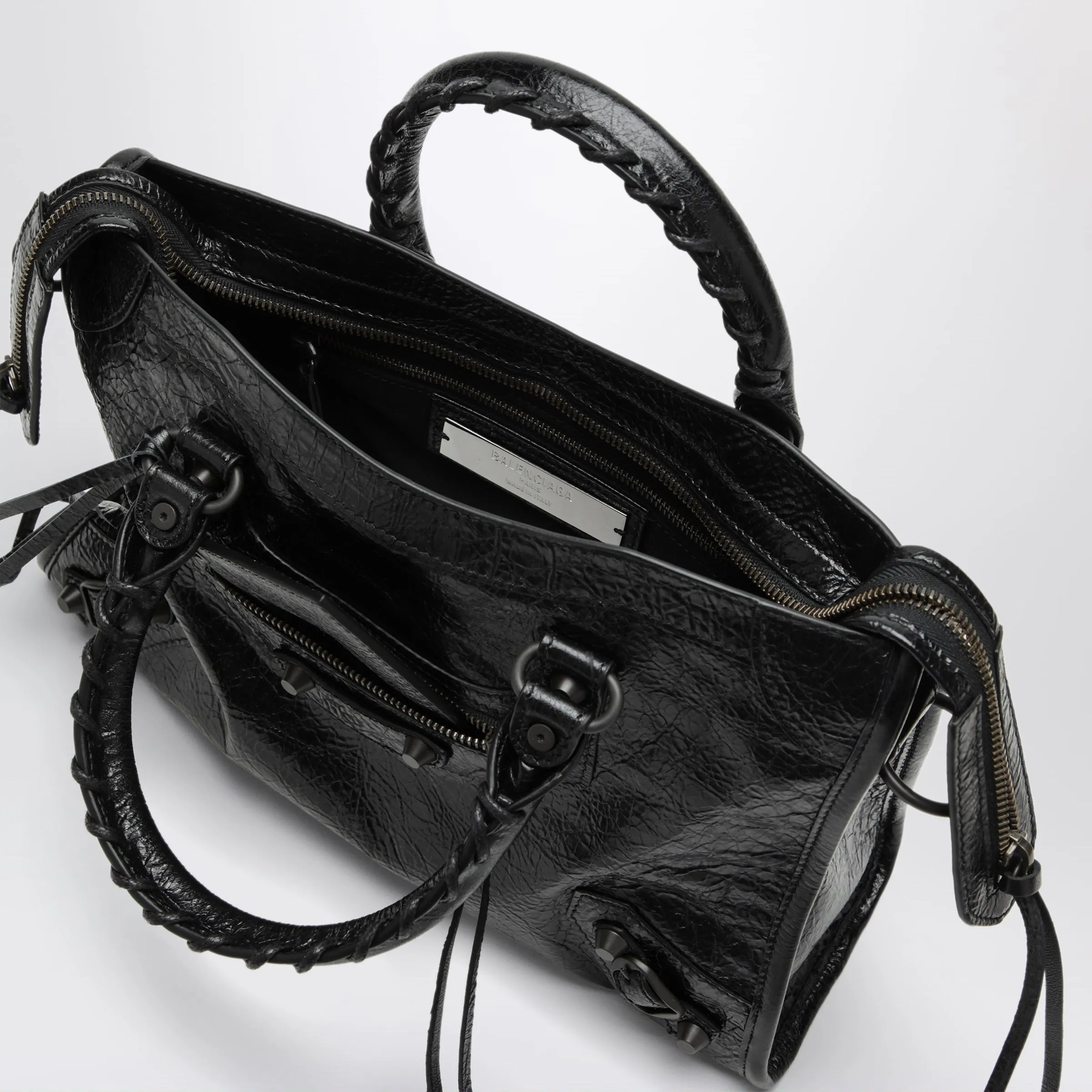 Small Le City Handbag In Arena Lambskin Black sold by Wanan Luxury product image thumbnail 3