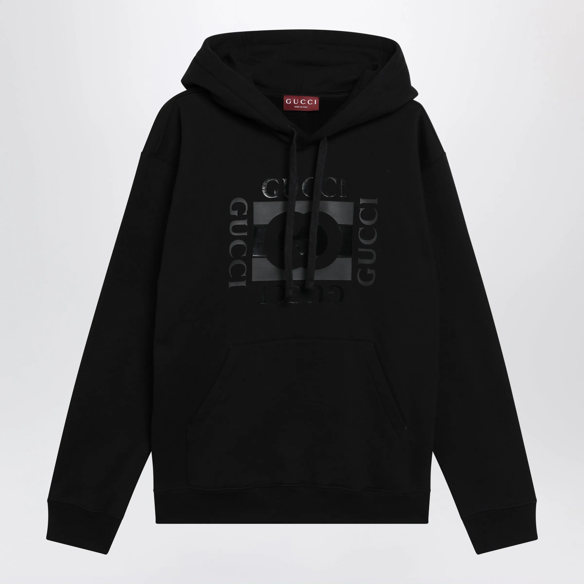 White Cotton Sweatshirt With Logo Print sold by Wanan Luxury