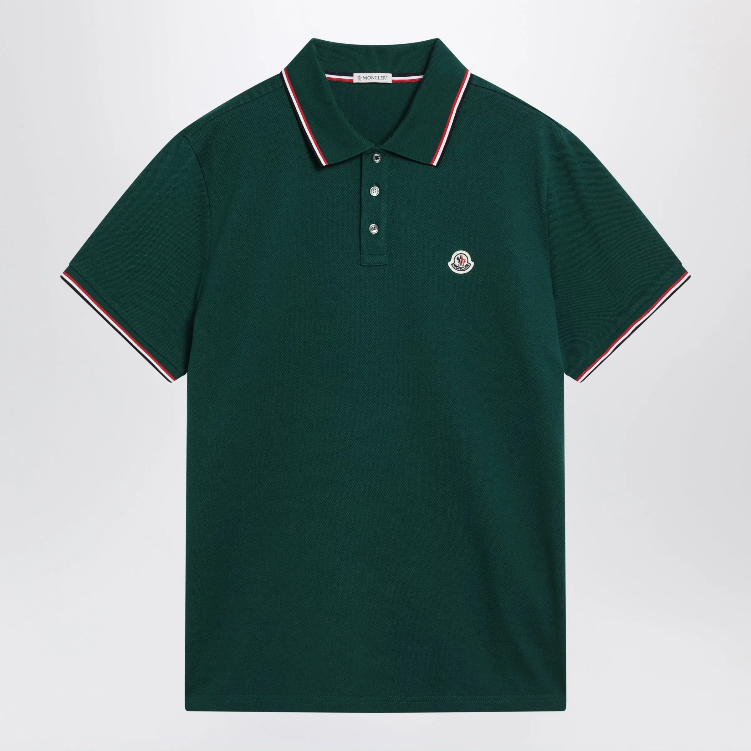 Olive Green Short-Sleeve Polo Shirt sold by Wanan Luxury