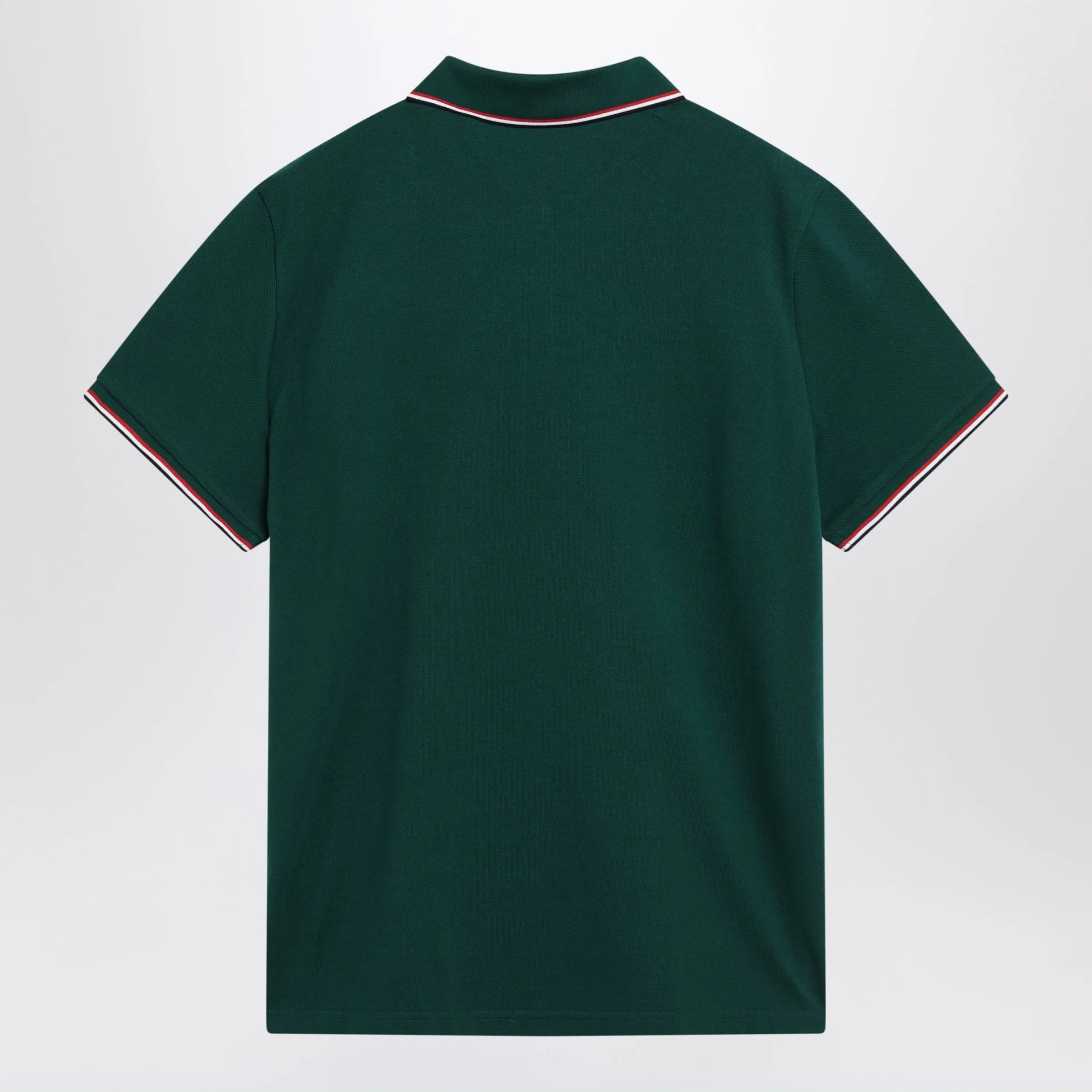 Olive Green Short-Sleeve Polo Shirt sold by Wanan Luxury product image thumbnail 2