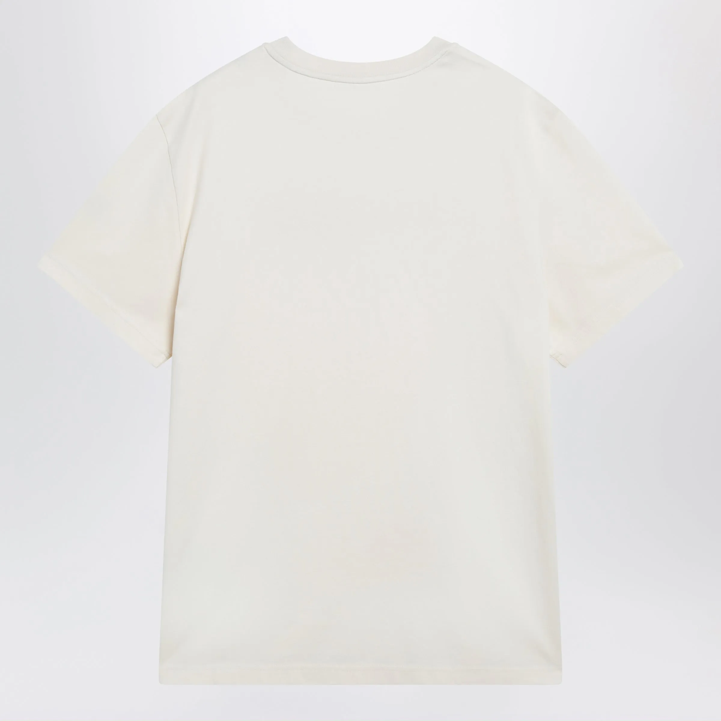 Ivory T-Shirt With Logo Print sold by Wanan Luxury product image thumbnail 2