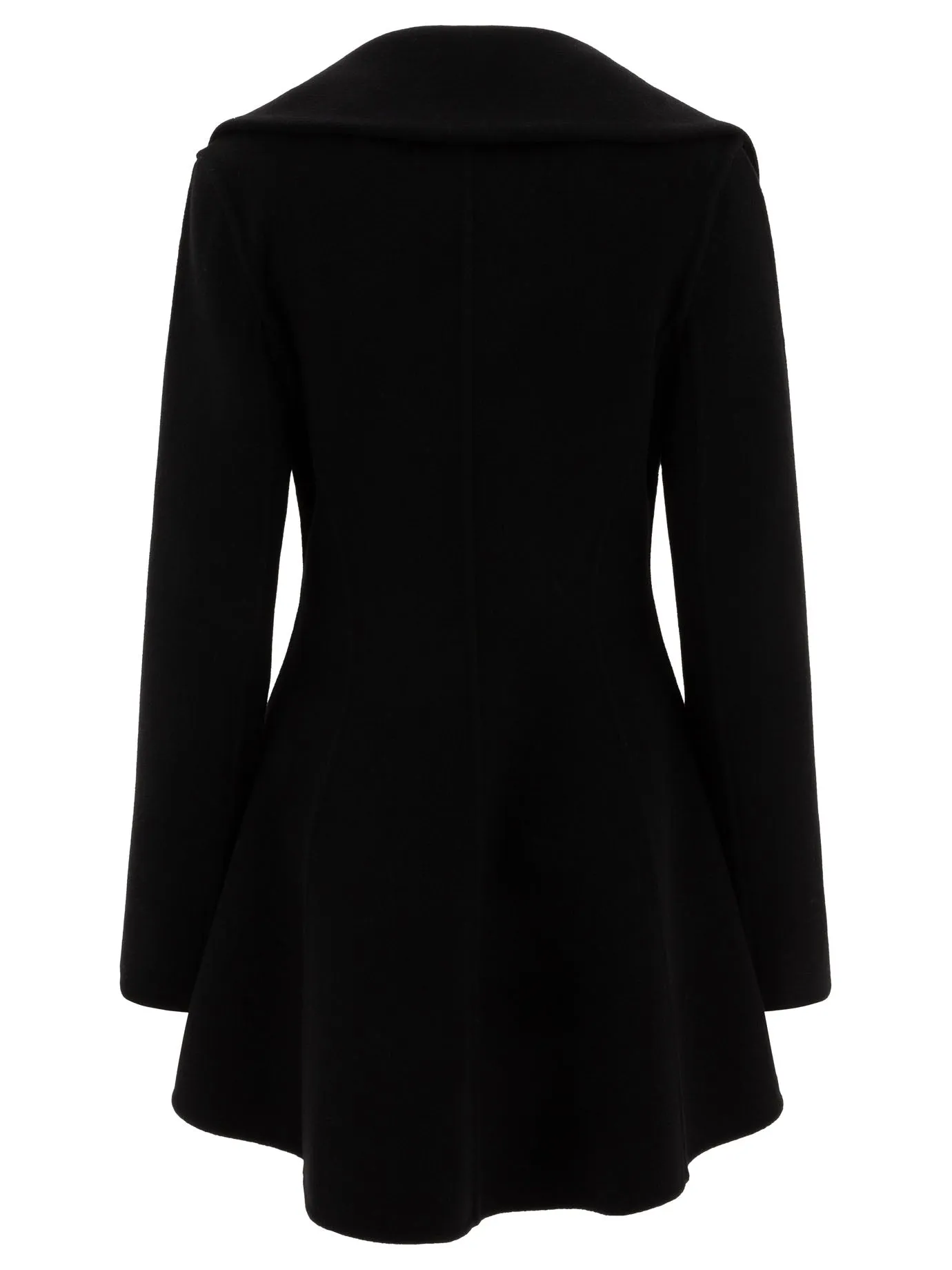 Double-Breasted Coat Jackets And Coats Black sold by Wanan Luxury product image thumbnail 2